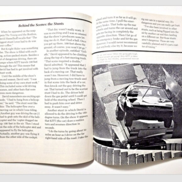 The Knight Rider Behind the Scenes w/KITT & David Hasselhoff by Chip Lovitt - Picture 3 of 5